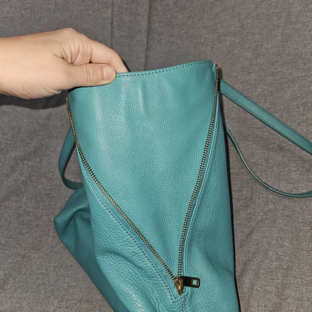Juicy Couture Leather Turquoise Bag